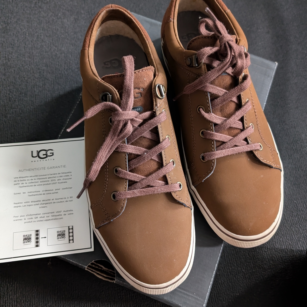 UGG Lace-Up Waterproof Boots